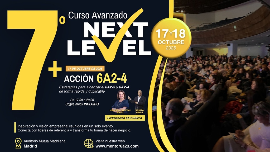 7º Curso Avanzado NEXT LEVEL Octubre 2025