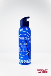 ﻿Botella de Tritán con Logo Cambia tu agua Cambia tu vida de 650ml.﻿