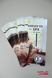 Pack de 25 Uds Tríptico presentación de producto ANESPA