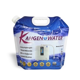 Bolsa de Agua 5L Personalizada KANGEN color PÚRPURA K8